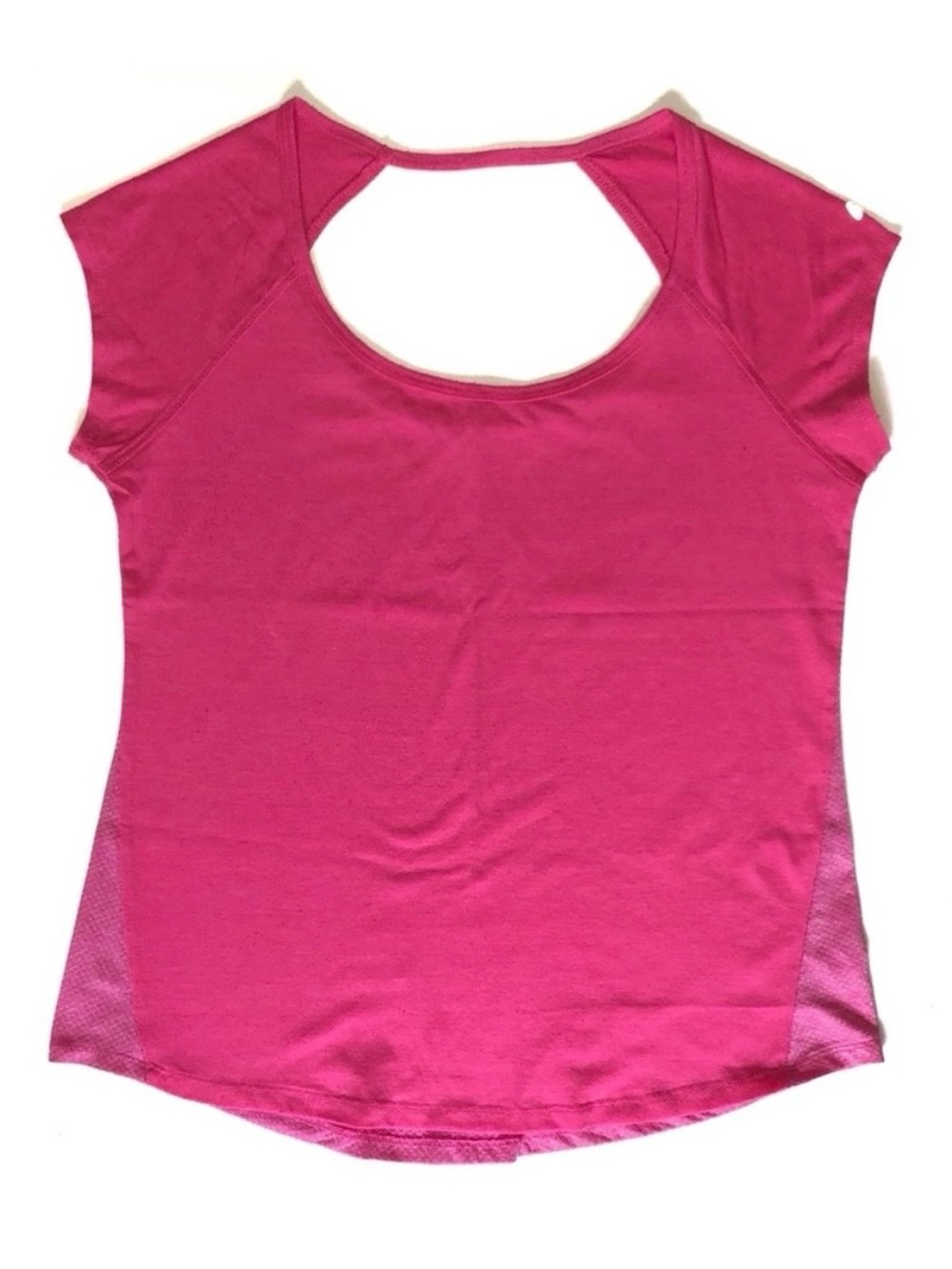 Marika Pink Short Sleeve Exercise T-Shirt Small-Medium
